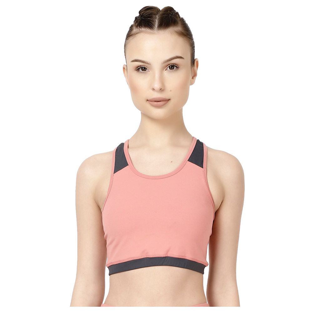 Studioactiv - Sports Bra - Peach Grey