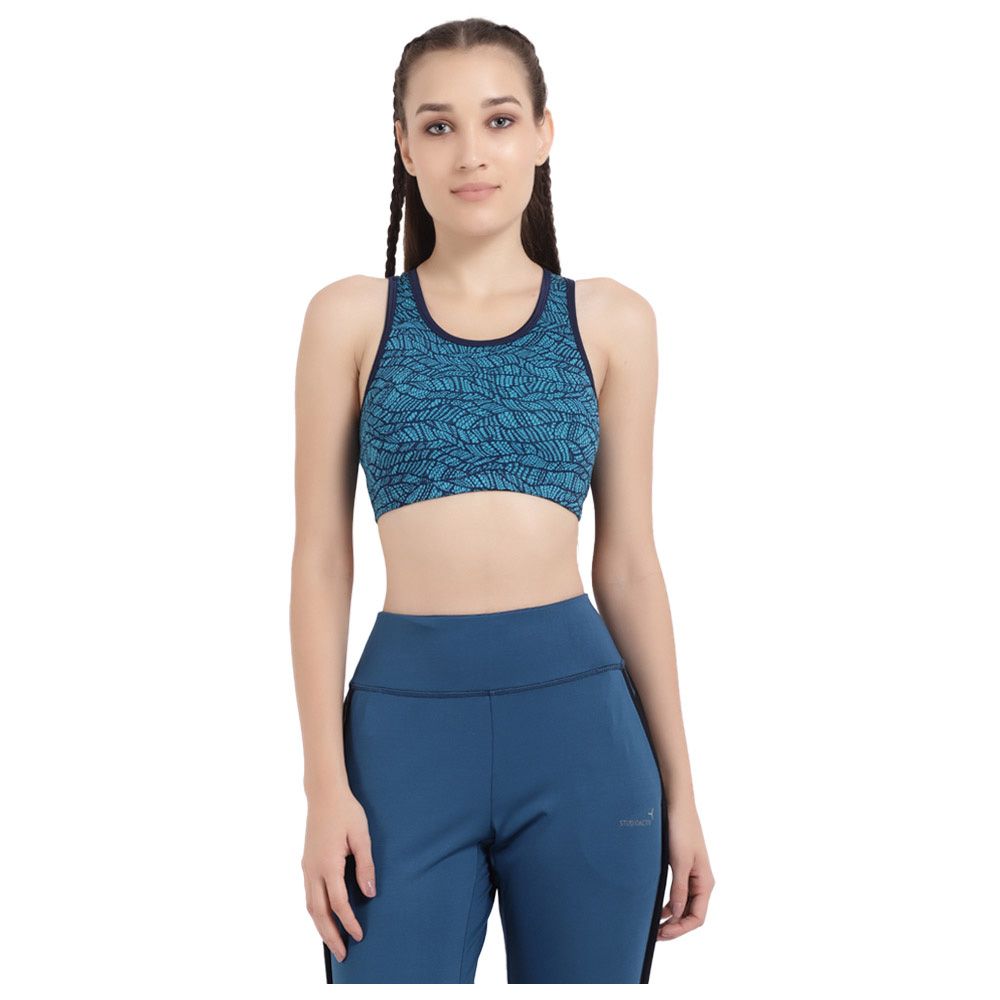 Studioactiv - Cellular Sports Bra - Blue