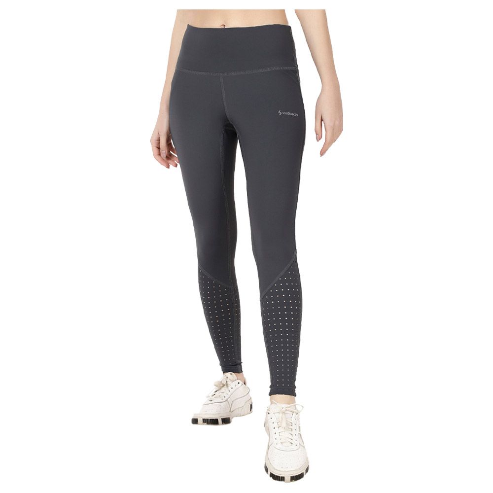 Studioactiv - Laser Cut Style Diva Leggings - Grey