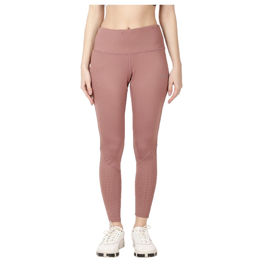 Studioactiv - Laser Cut Style Diva Leggings - Dusty Rose