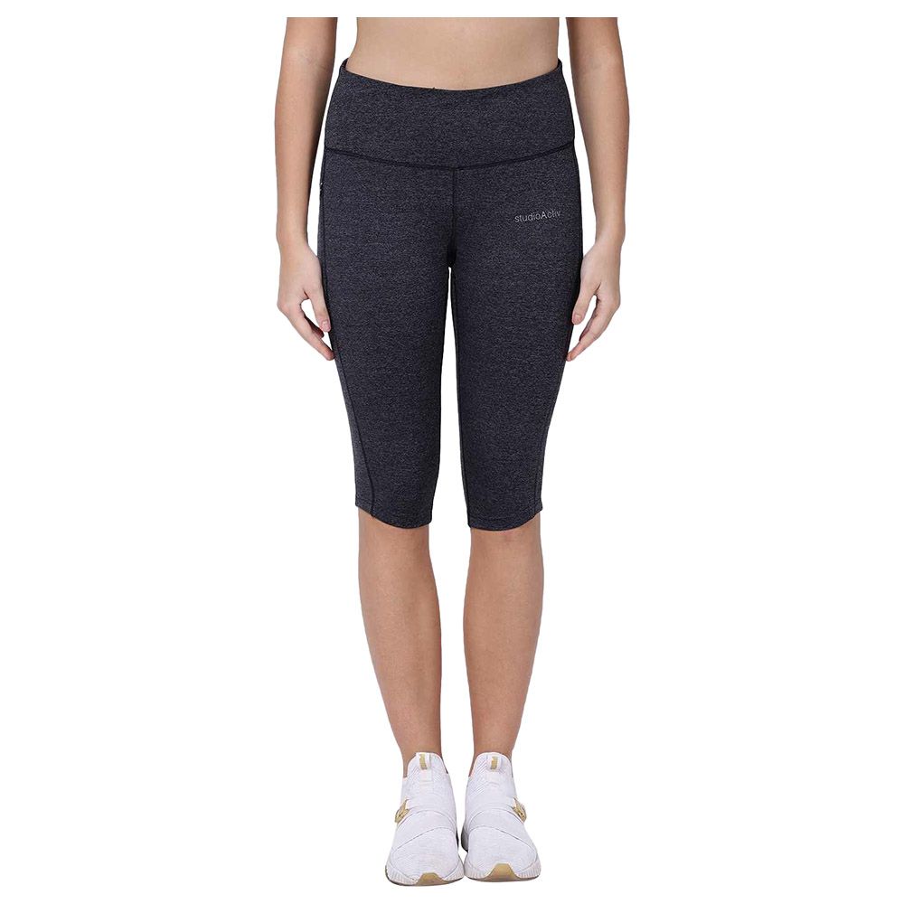 Studioactiv - Grey Melange Oh-So-Smart Capri