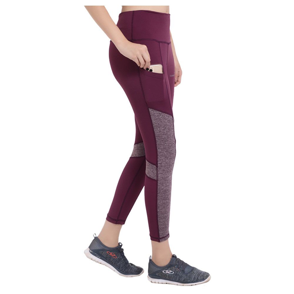 Studioactiv - Freedom Leggings - Wine Melange