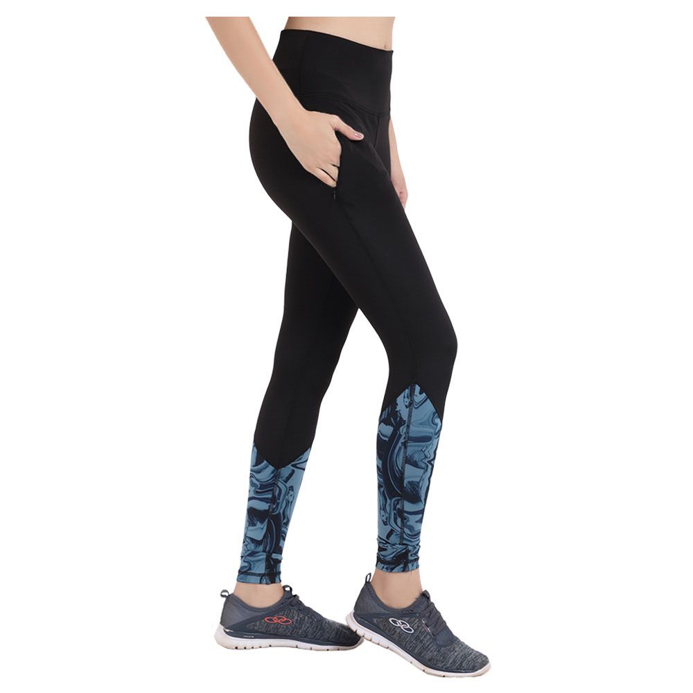 Studioactiv - Style Diva Leggings - Black Marbling