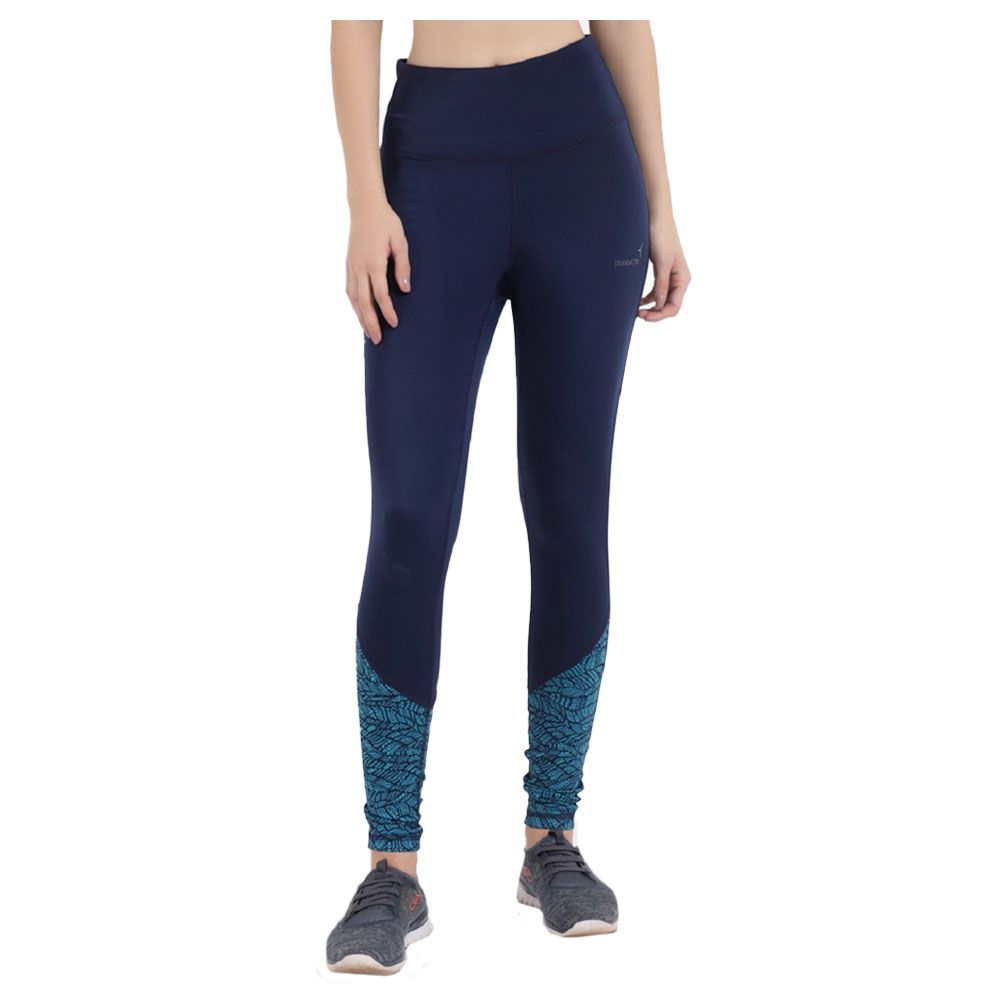 Studioactiv - Cellular Print Style Diva Leggings - Navy