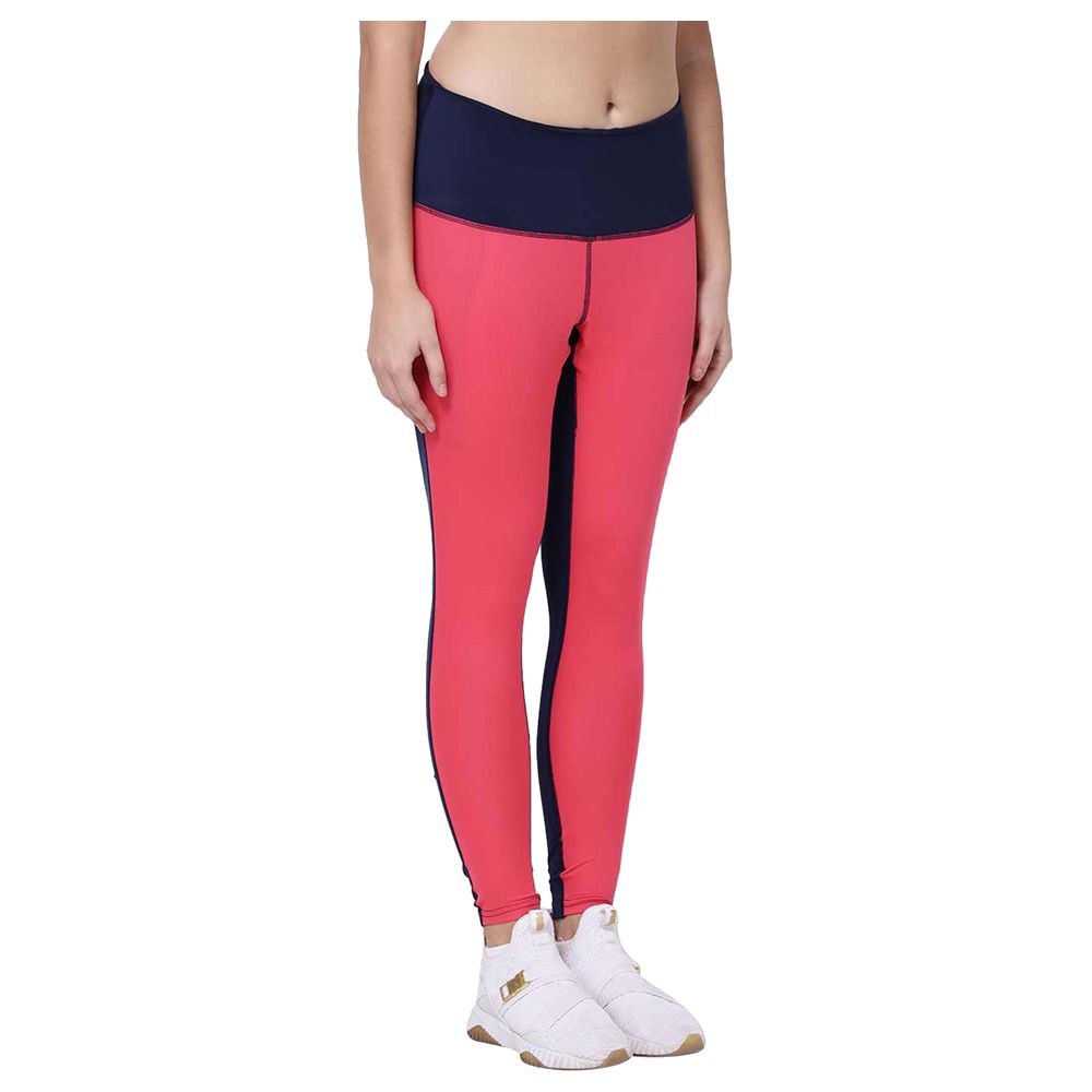 Studioactiv - Coral Navy Stunner Bolt Leggings