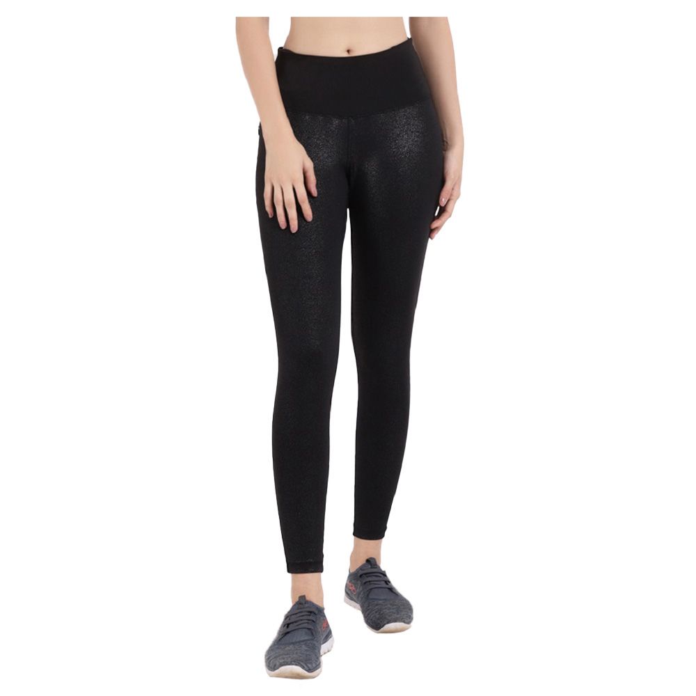 Studioactiv - Shimmer Stunner Bolt Leggings - Black