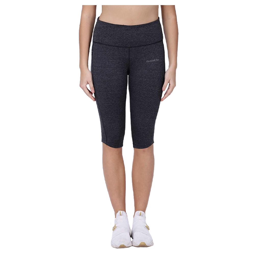 Studioactiv - Oh-So-Smart Capri Curvy - Grey Melange