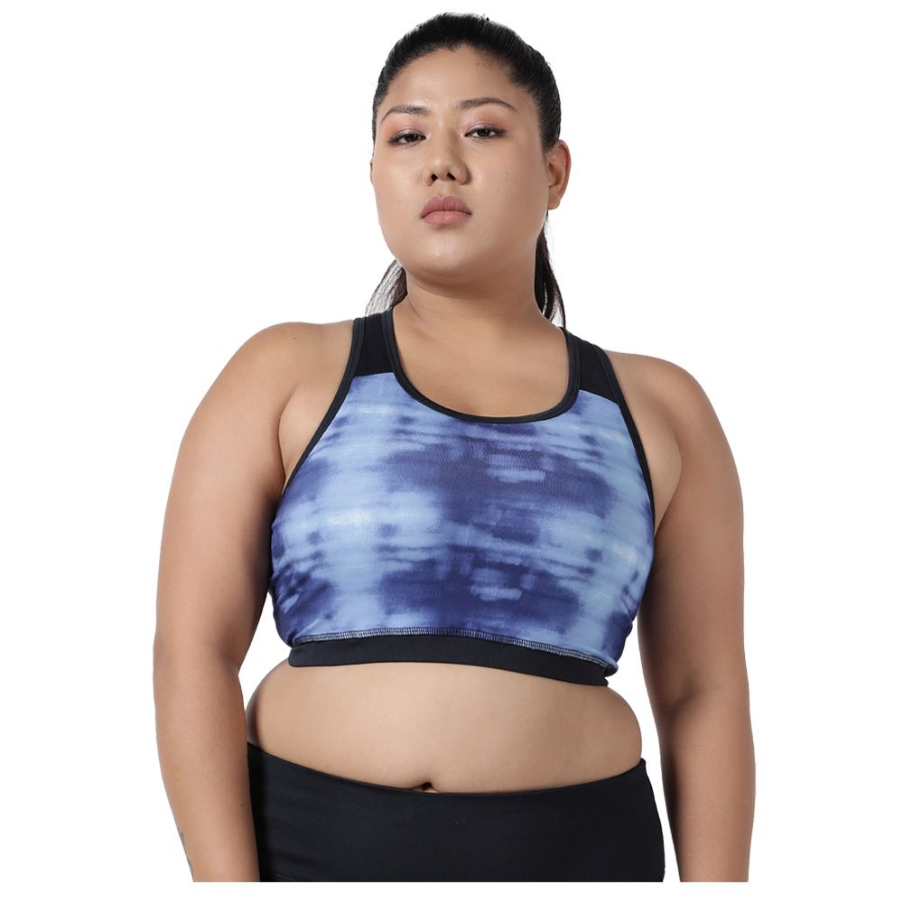 Studioactiv - Print Sports Bra Curvy - Sky