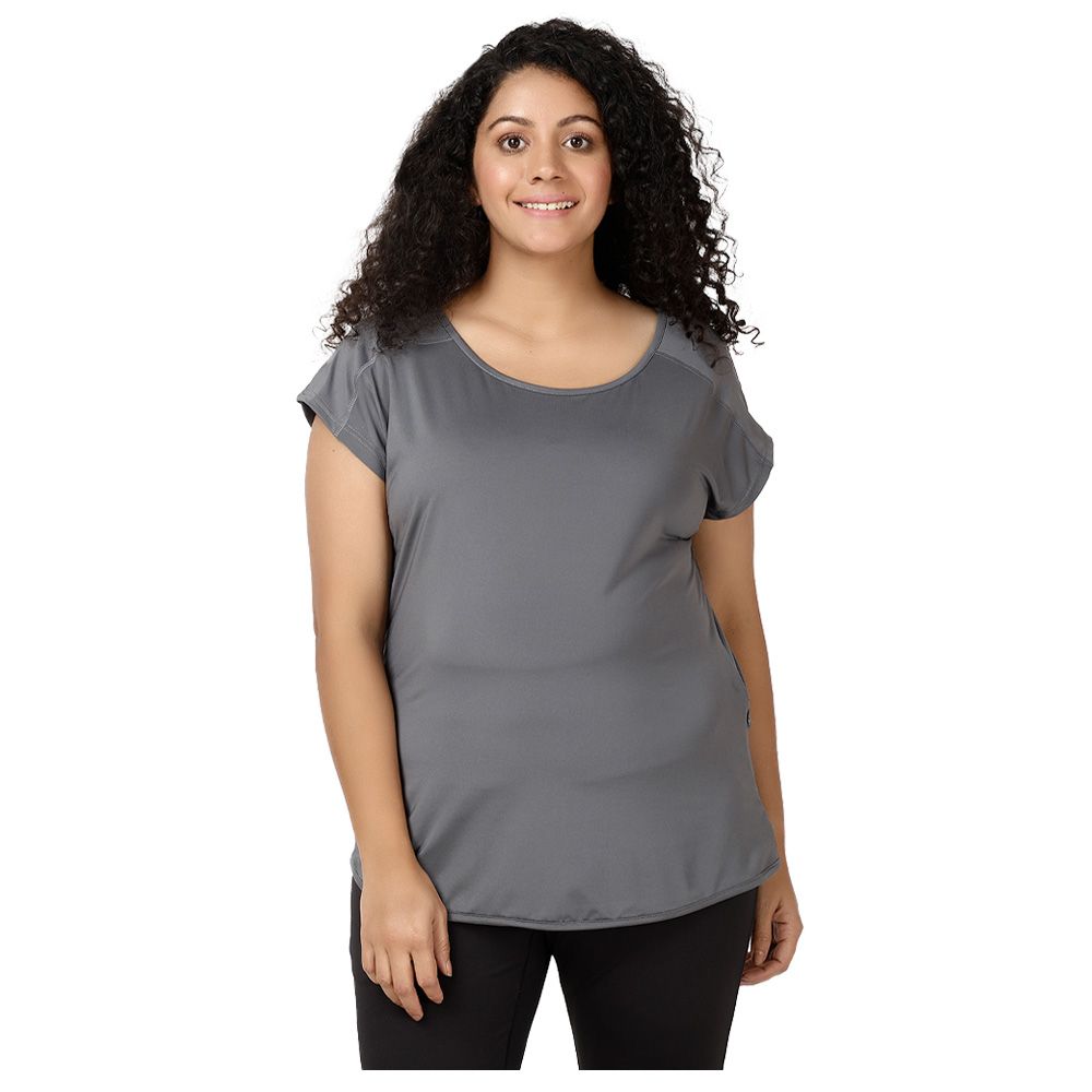 Studioactiv - Flow Tee Curvy - Grey