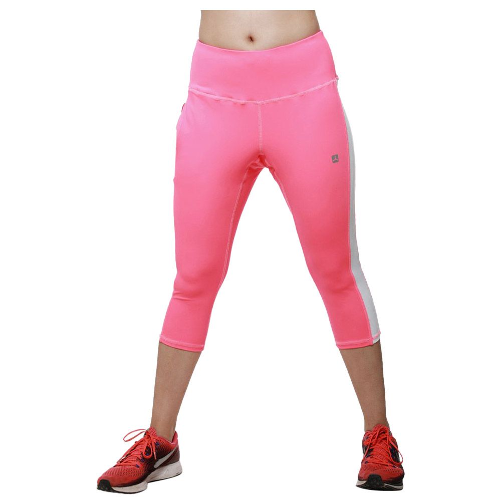 Studioactiv - Summer Breeze Capri Curvy - Neon Pink