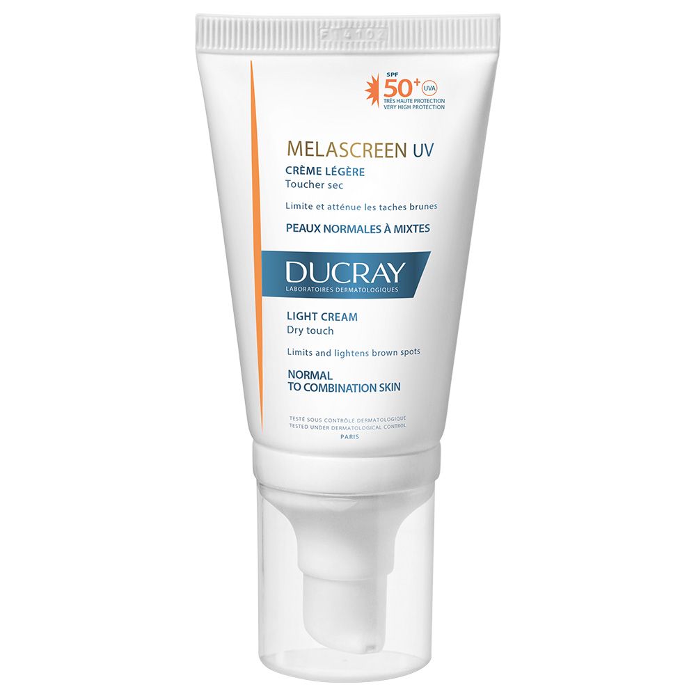 Ducray - Melascreen Photoprotection Light Cream SPF50+ 40ml