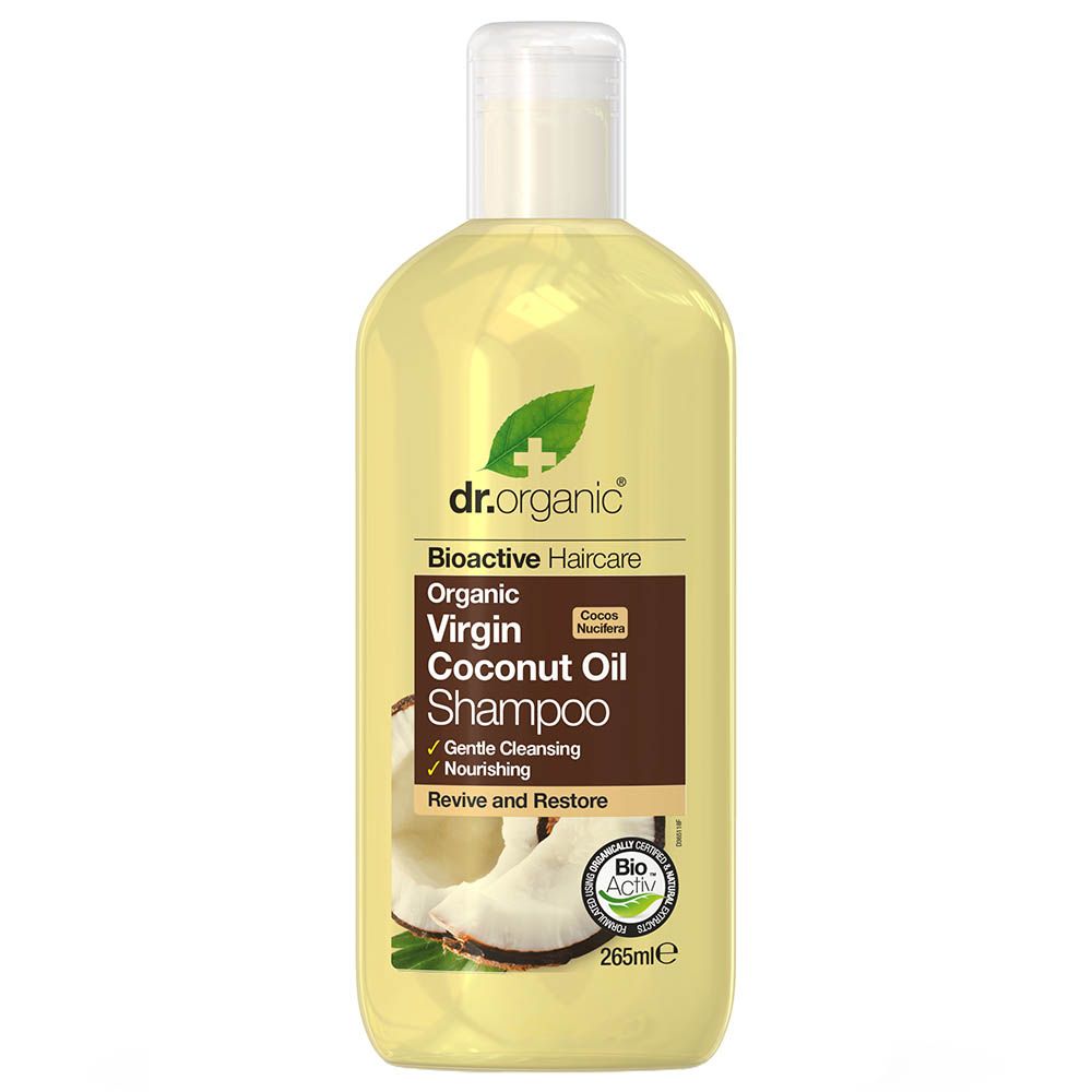 Dr Organic Virgin Coconut Oil Shampoo 265ml