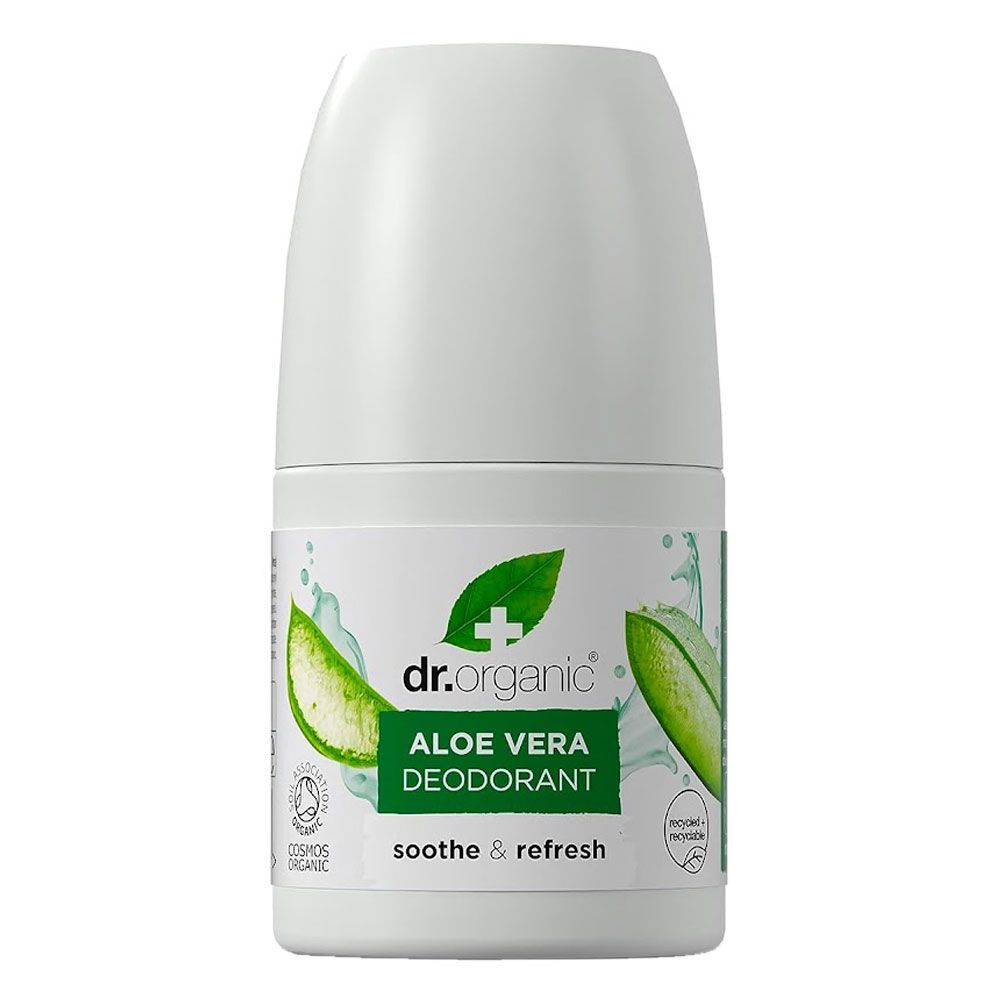 Dr Organic Aloe Vera Deodorant Roll On 50ml