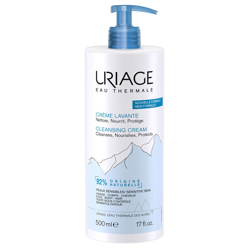 Uriage - 2-In-1 Cleansing & Nourishing Creme Lavante Fp - 500ml