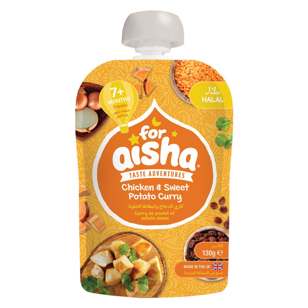 For Aisha - Chicken & Sweet Potato Curry Baby Food 130g