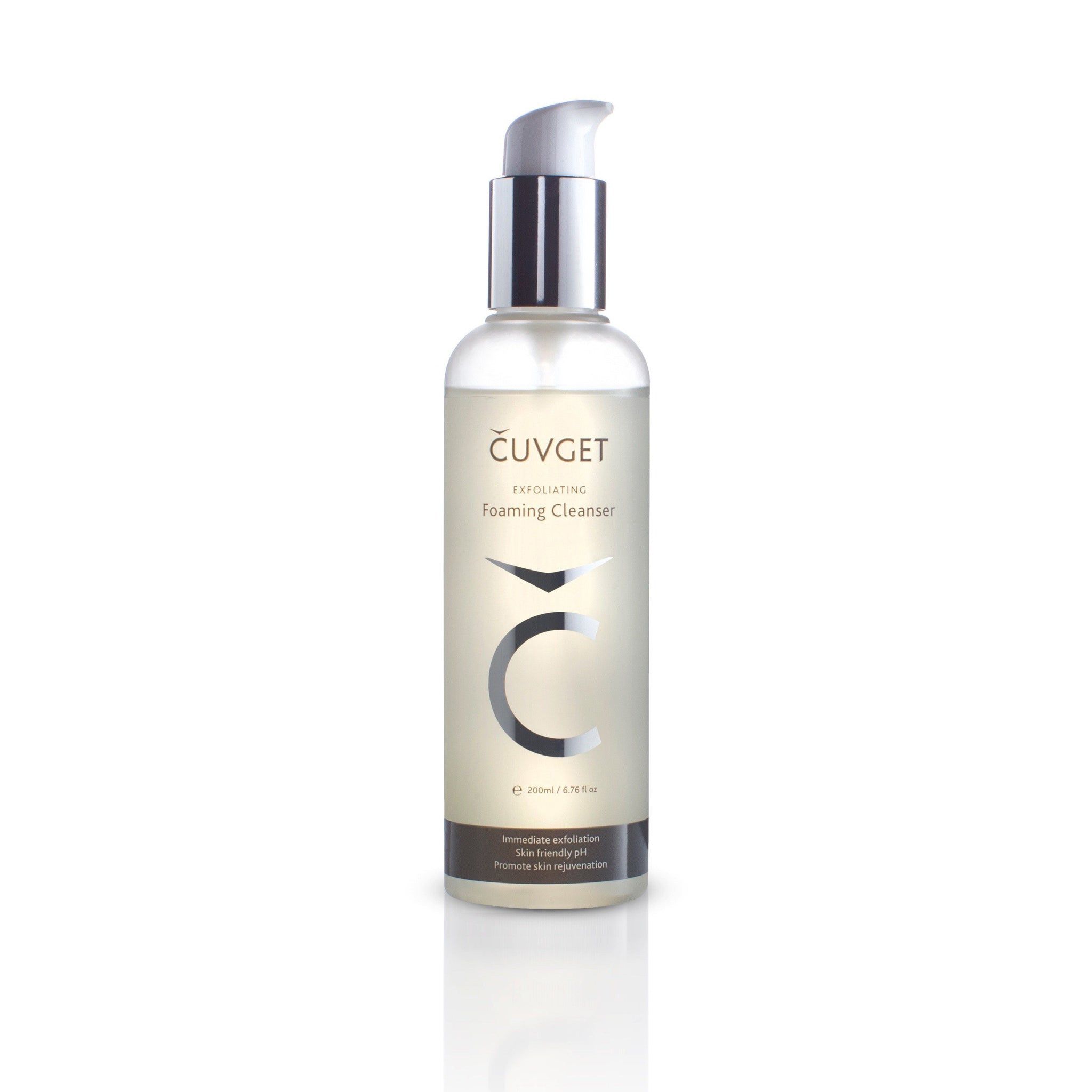 CUVGET - Exfoliating Enzyme Foaming  Cleanser - 200ml