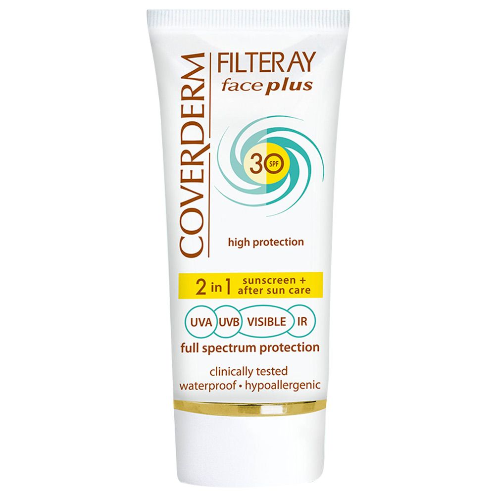 Coverderm - Filteray Face+ Spf 30 For Oily Skin Non-Tinted