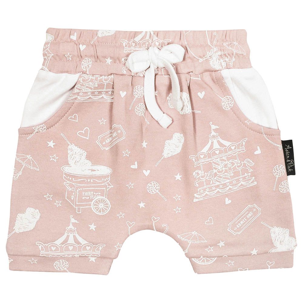 Aster & Oak - Circus Harem Shorts Lavender