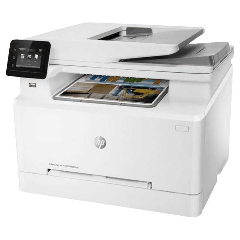 HP - Color LaserJet Pro MFP M283FDN Multifunction Printer 