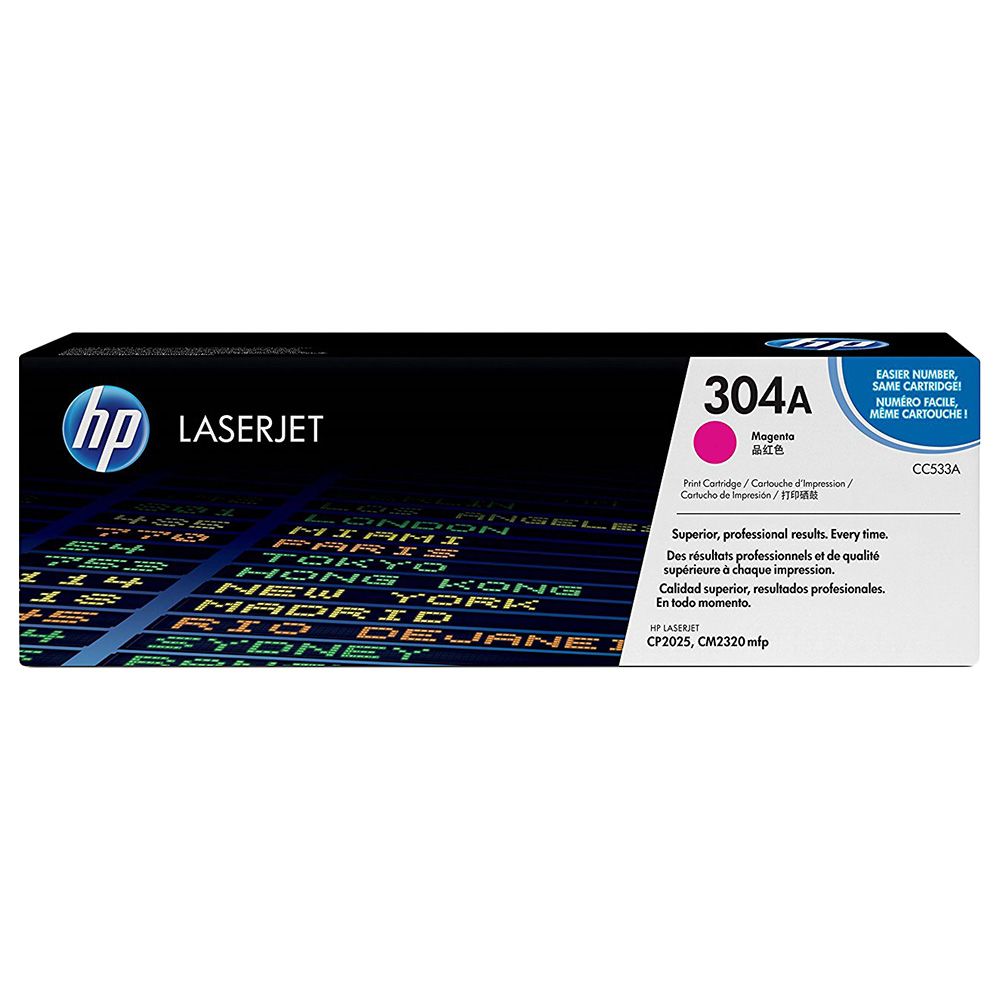 HP - 304A Original LaserJet Toner Cartridge CF533A - Magenta