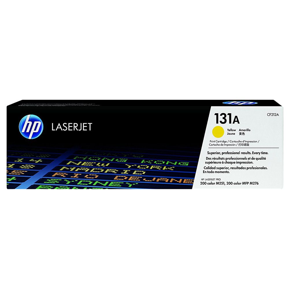 HP - 131A LaserJet Toner Cartridge CF212A - Yellow