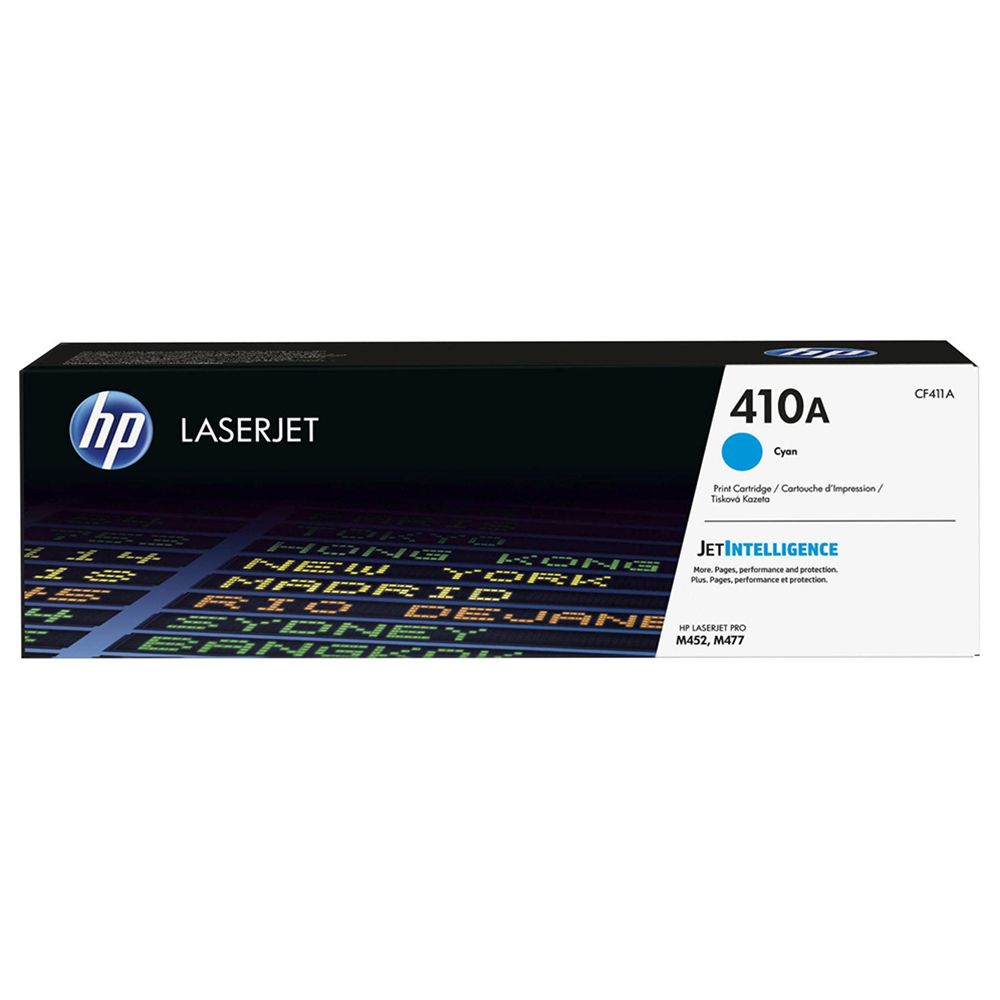 HP - 410A Original LaserJet Toner Cartridge CF411A - Cyan