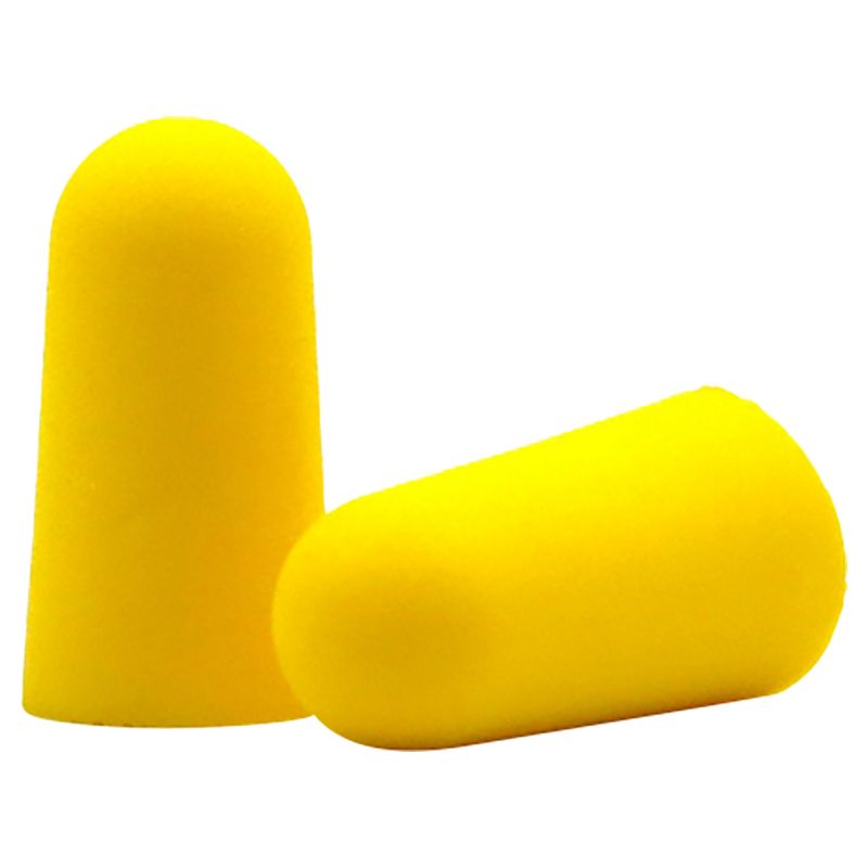 Haspro - Soft Tube Earplugs 50 Pairs - Yellow