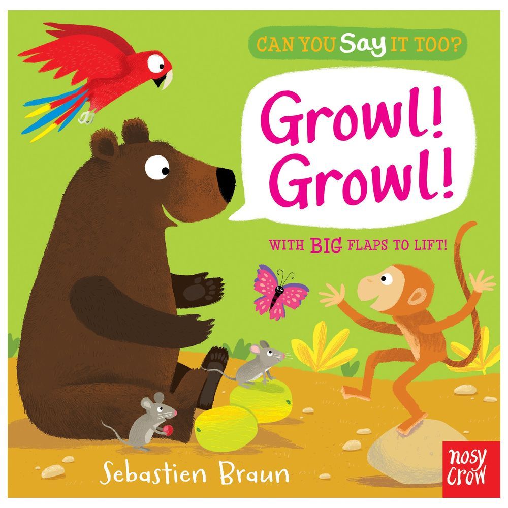 كتاب Can You Say It Too? Growl! Growl!