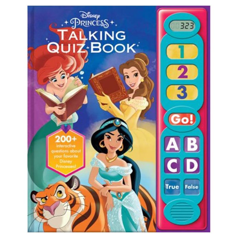 Disney Princess: Talking Quiz Book