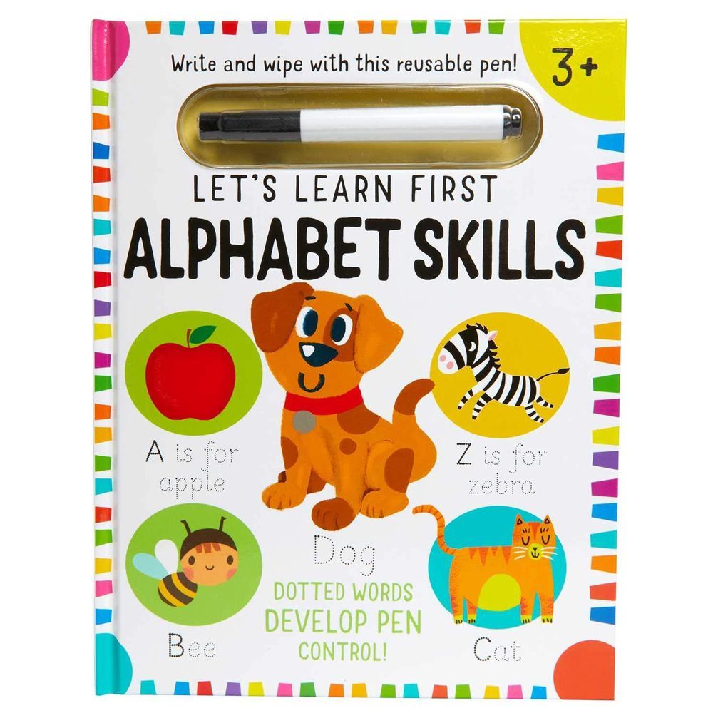 كتاب Let's Learn First Alphabet Skills