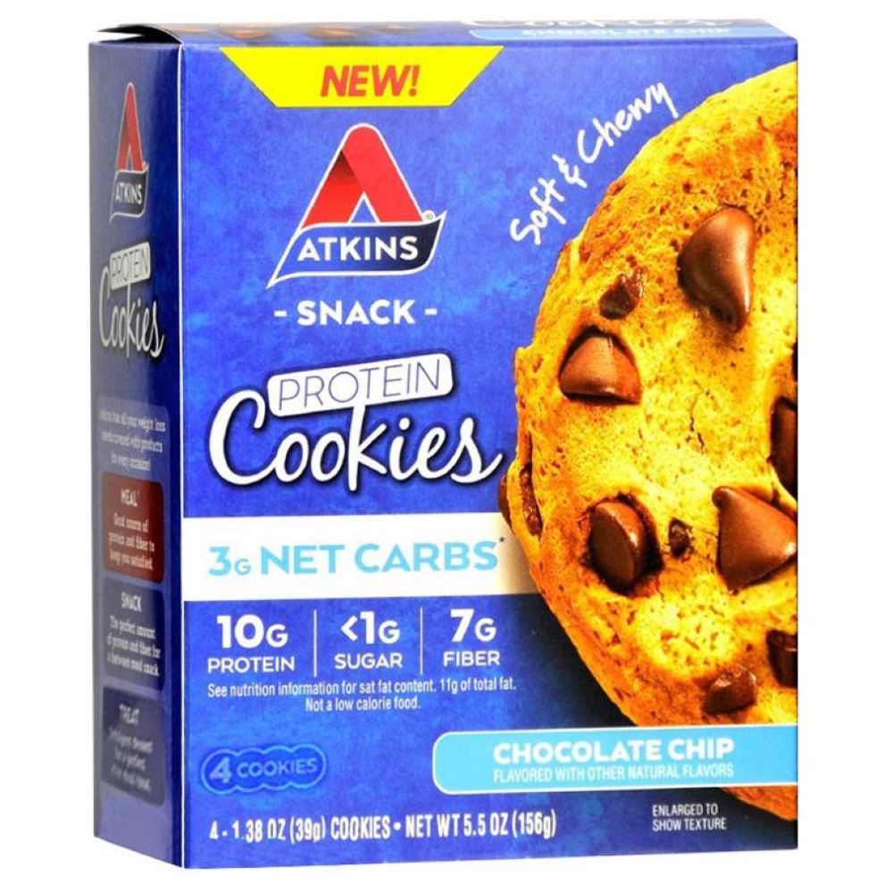 Atkins - Protein Chocolate Chip Cookies - 4pcs