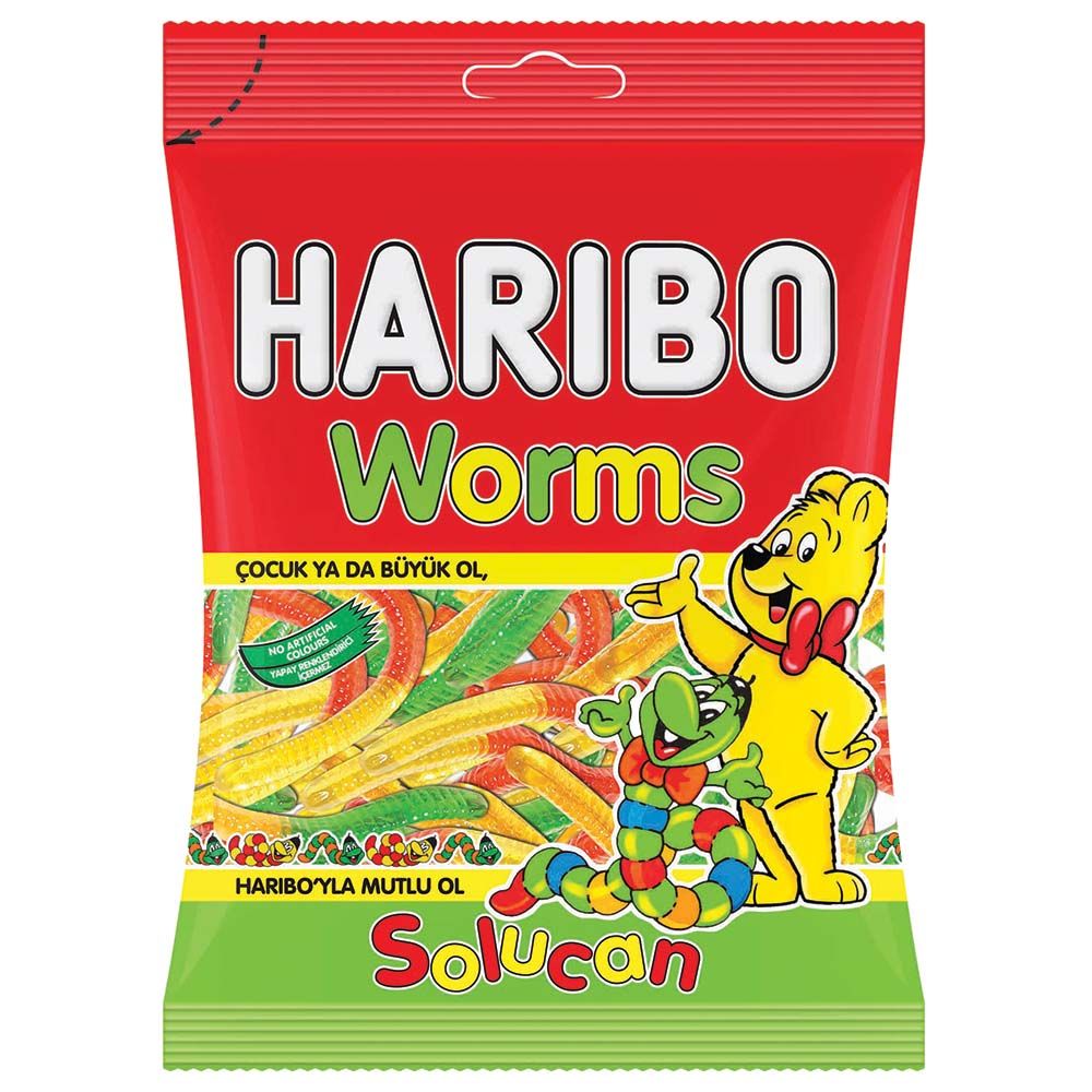 Haribo Worms 80g