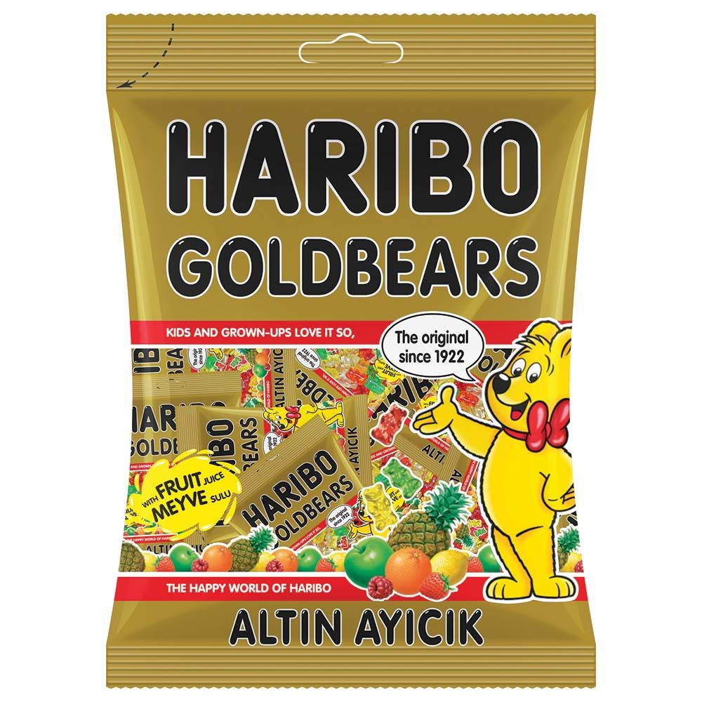 Haribo Mini Gold Bears Maxi Bag 200g