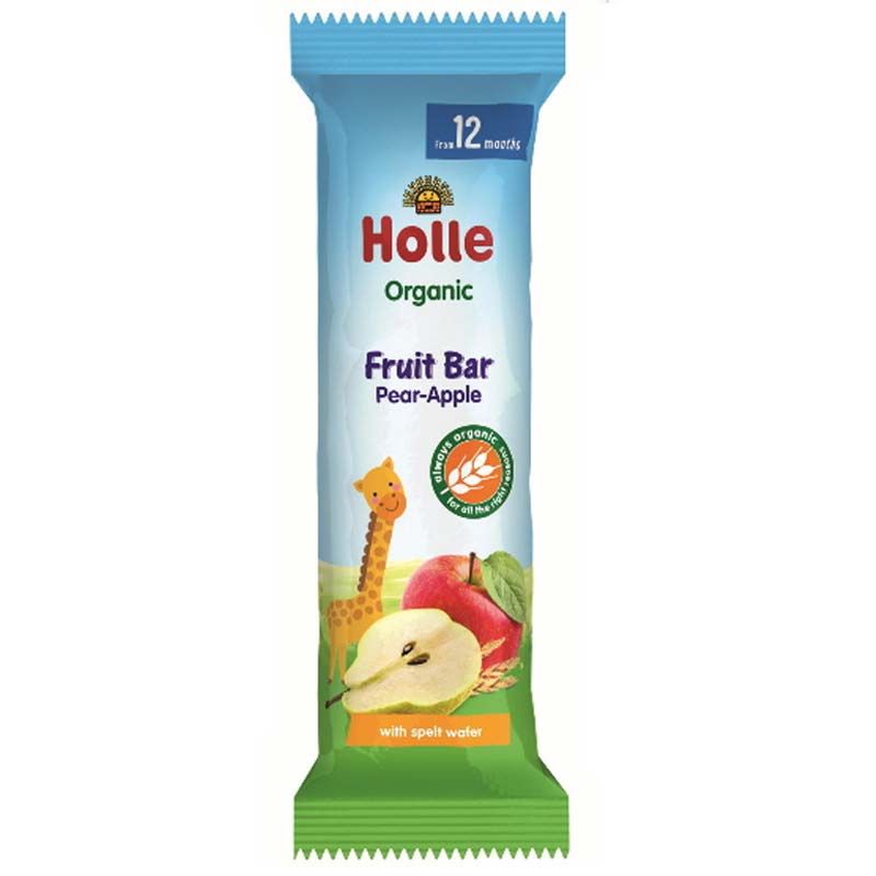 Holle - Organic Fruit Bar Apple & Pear 25g