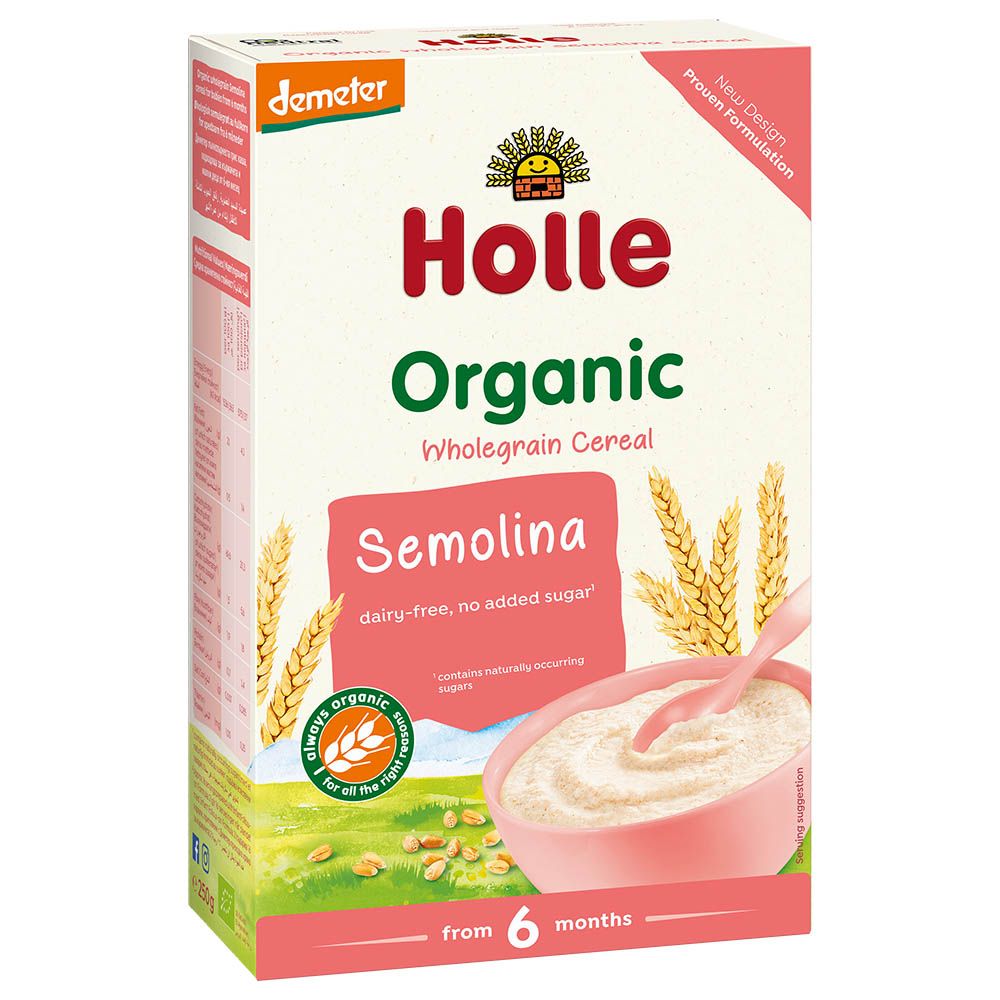 Holle - Organic Semolina Porridge 250g