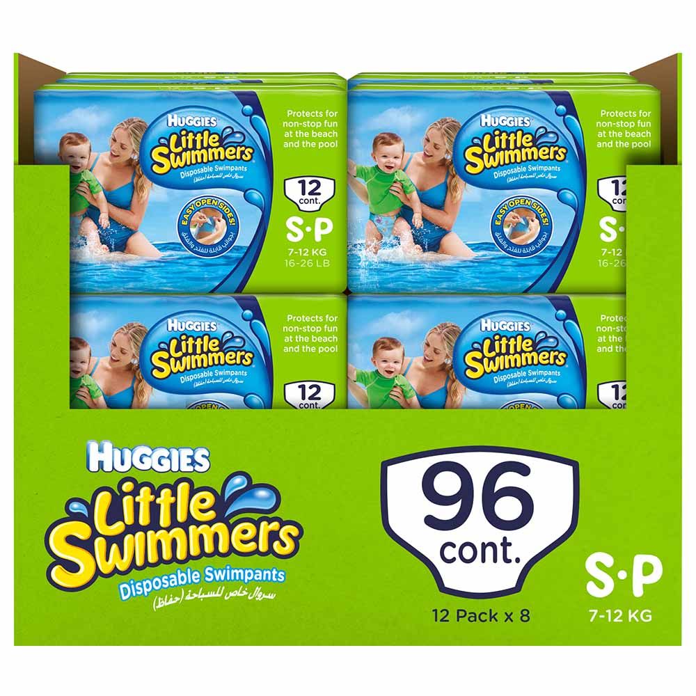 Huggies - Little Swimmer Swim Pants Diaper, Size Small, 96 Swim Pants