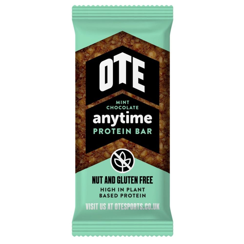 OTE Sports - Anytime Protein Bar - Mint Chocolate 55g - Pack of 4