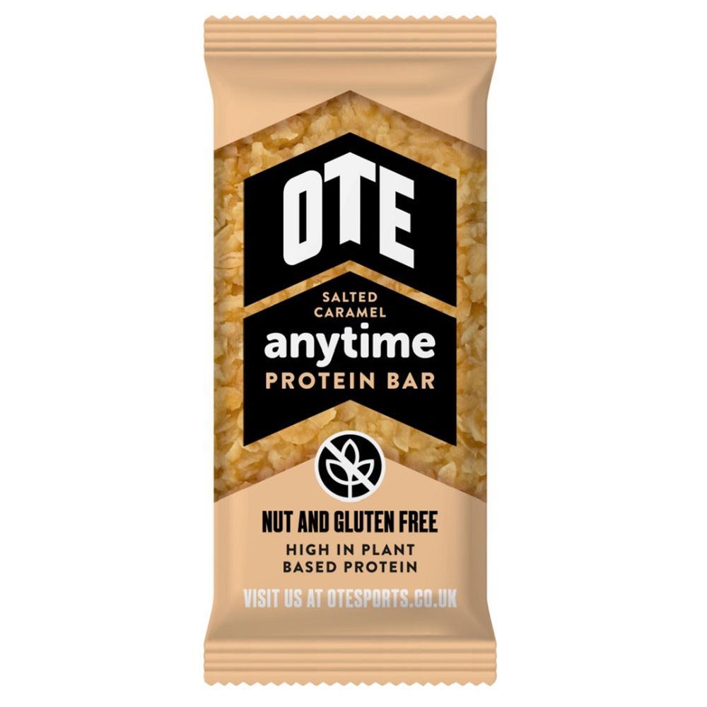 OTE Sports - Anytime Protein Bar - Salted Caramel 55g - Pack of 4