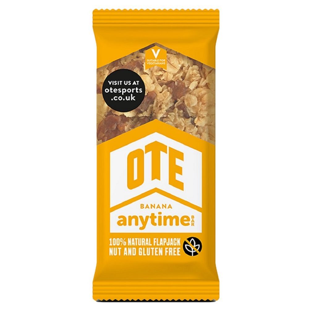 OTE Sports - Anytime Snack Bar - Banana 62g - Pack of 4