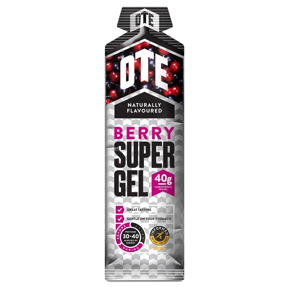 OTE Sports - Super Gel - Berry 66g - Pack of 4