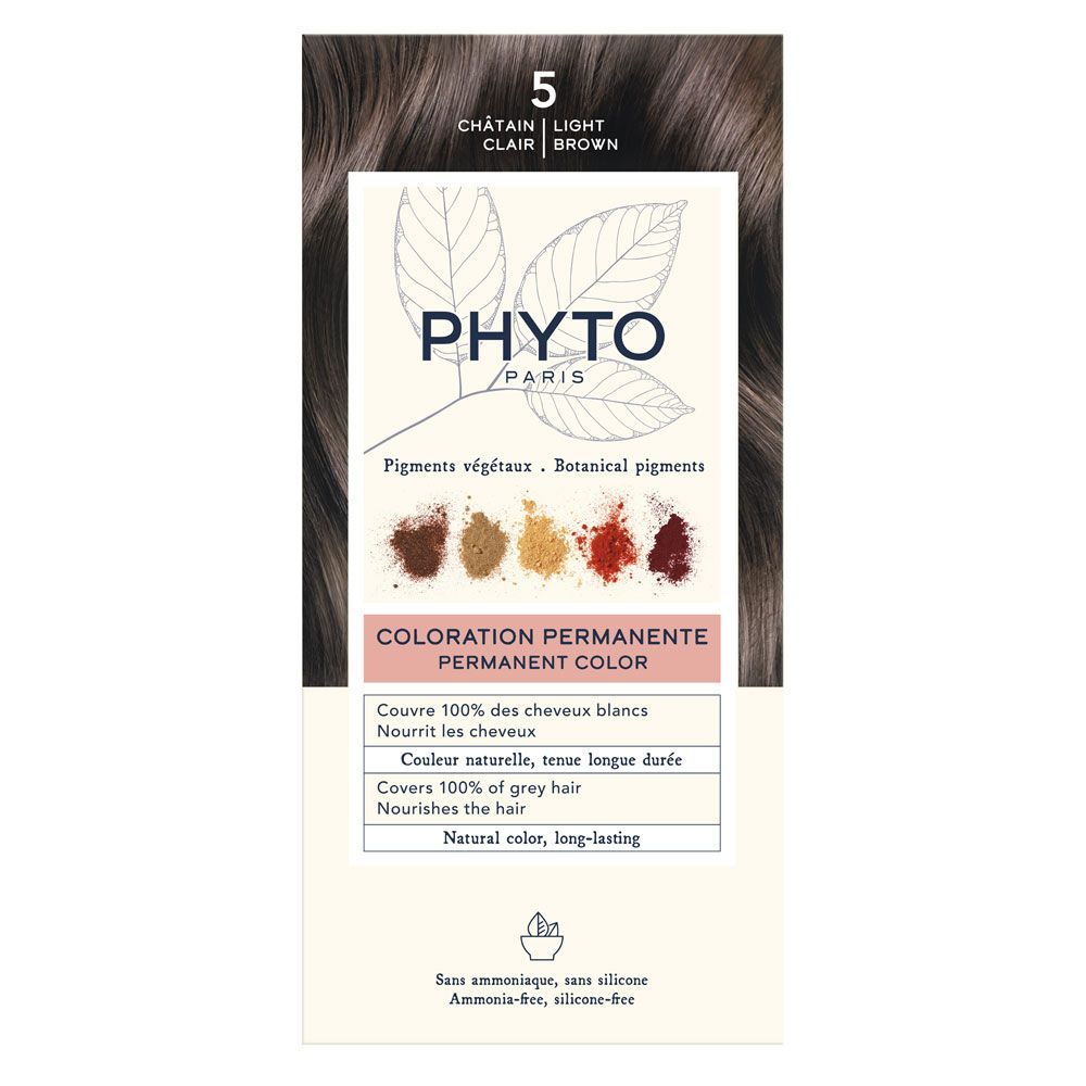 Phyto - Phytocolor Shade 5 Light Brown Permanent Hair Color