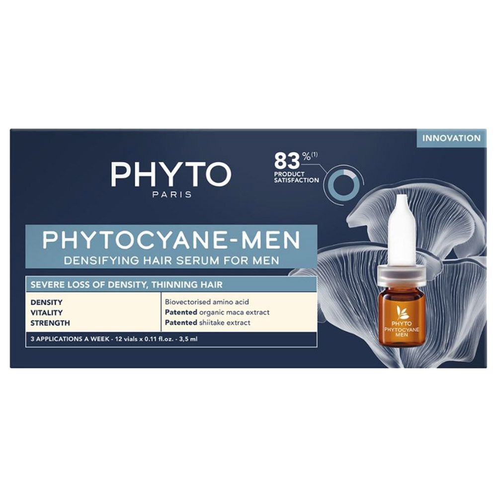 Phyto - Phytocyane Densifying Serum For Men 12pcs - 5ml