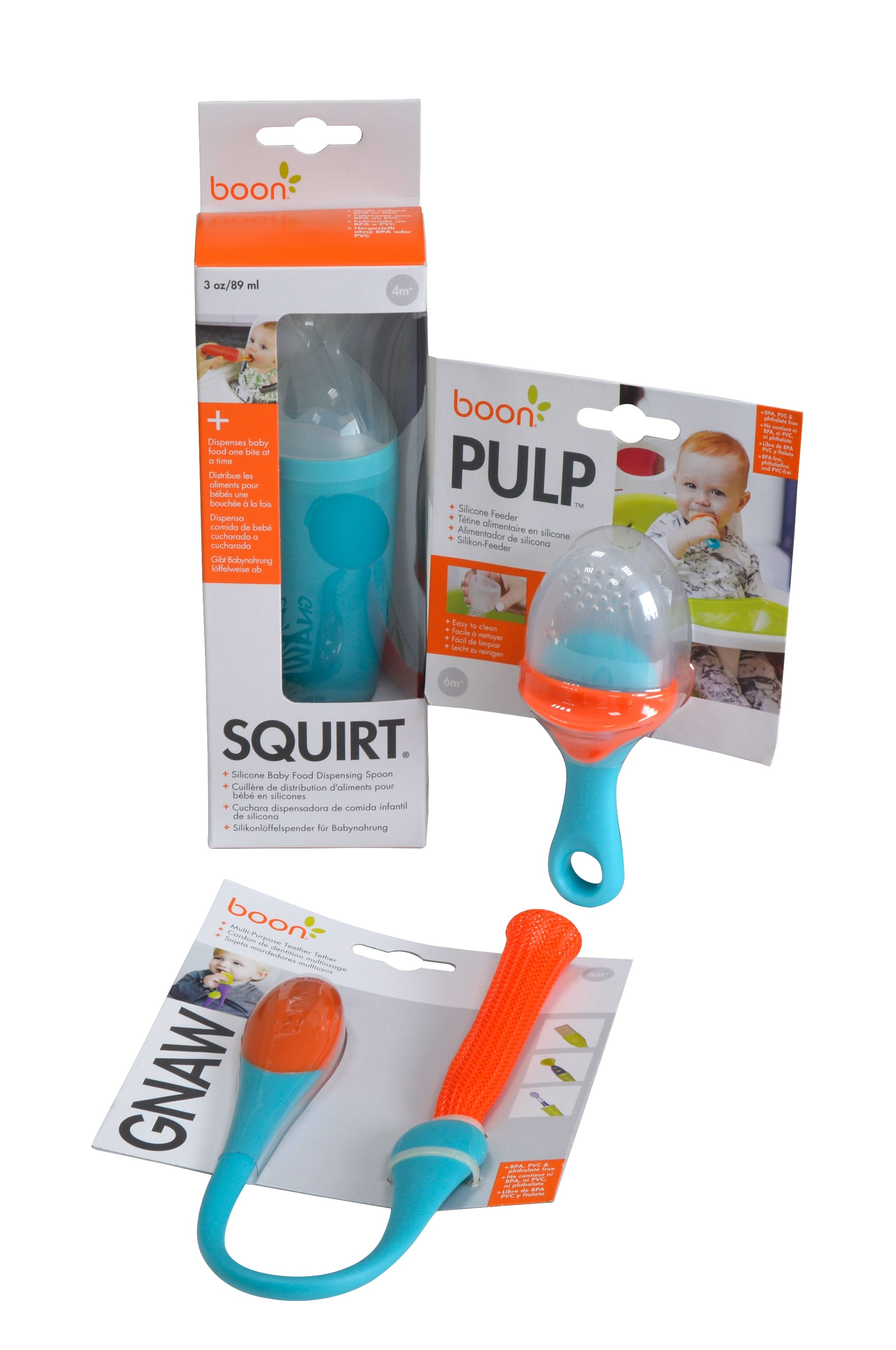 Boon - Squirt + Pulp Feeder + Gnaw - Blue