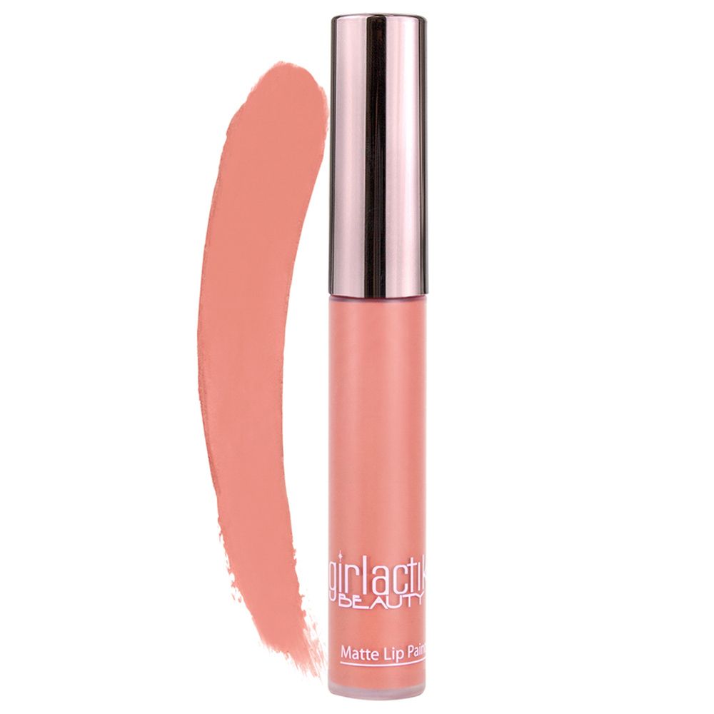 Girlactik - Lip Paint Liquid Lipstick - Blushing Matte