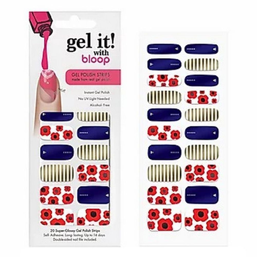 Bloop - Gel Strips - Queen Bee  Blue