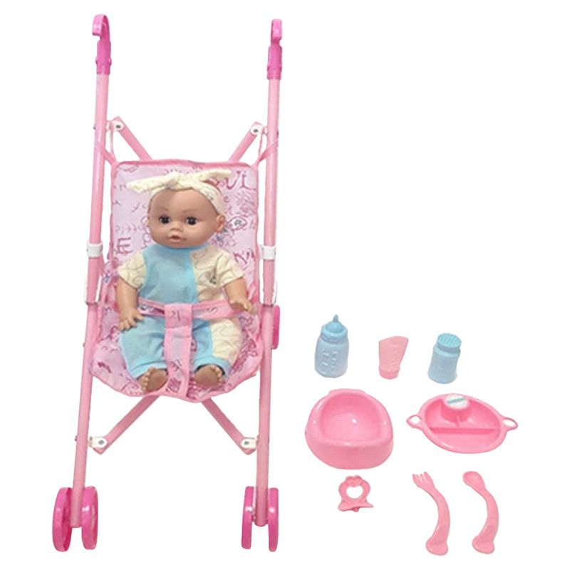 Jawda - Doll With Stroller And Accessories