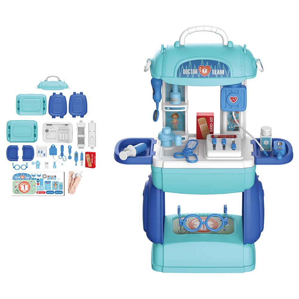 Jawda - 3-in-1 Mobile Medical Kit - Blue