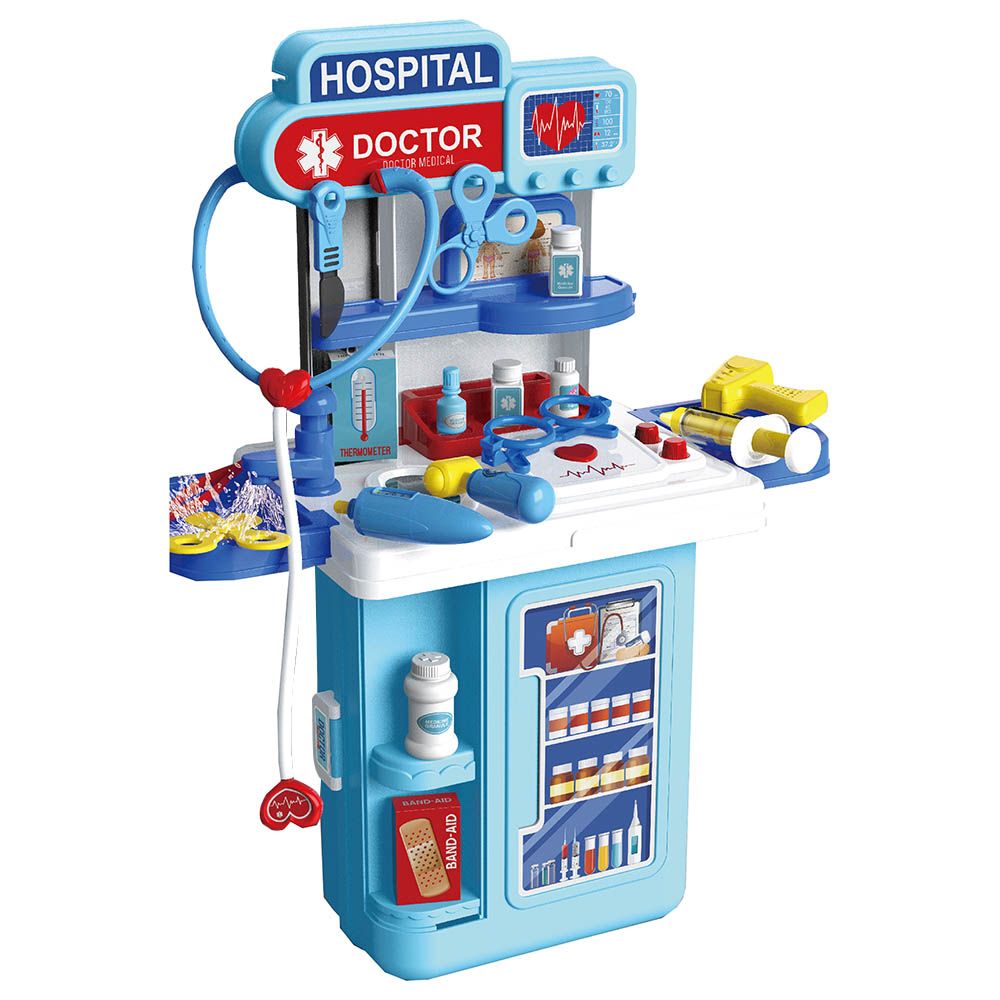 Jawda - 4-in-1 Doctor Set Trolley Case - Blue