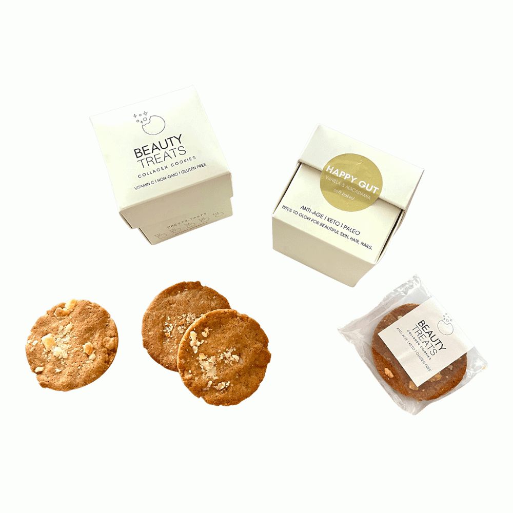 Beauty Treats - Keto & Gluten-Free Happy Gut Collagen Cookies