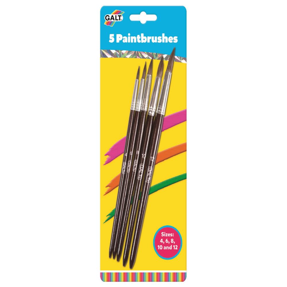 Galt Toys - 5 Paintbrushes Pack